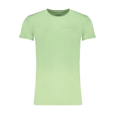 GAUDÌ GREEN COTTON T-SHIRT