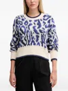 Gaudì Jacquard Sweater In Multi