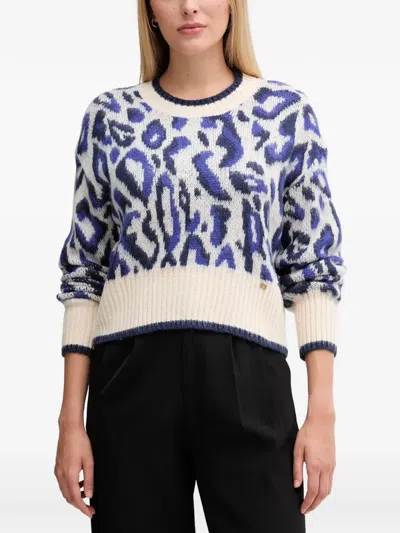 Gaudì Jacquard Sweater In Multi