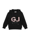Gaudì Jeans Toddler Girl Sweatshirt Black Size 6 Cotton In Black