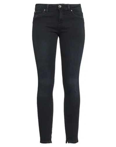 Gaudì Jeans Woman Jeans Blue Size 28 Cotton, Elastomultiester, Elastane