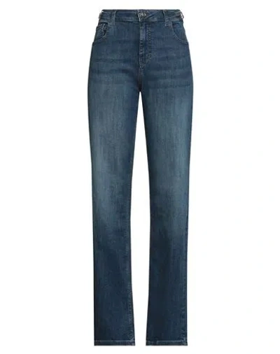 Gaudì Jeans Woman Jeans Blue Size 32 Cotton, Elastomultiester, Elastane