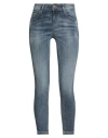 Gaudì Woman Jeans Blue Size 25w-32l Cotton, Elastomultiester, Elastane In Blue