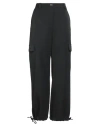Gaudì Jeans Woman Pants Black Size 12 Polyester, Viscose, Elastane In Black