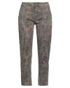 Gaudì Jeans Woman Pants Khaki Size 27 Cotton, Elastane