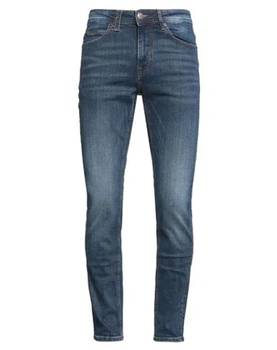 Gaudì Man Jeans Blue Size 34 Cotton, Elastane