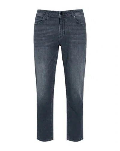 Gaudì Man Jeans Grey Size 38 Cotton, Polyester, Elastane In Blue