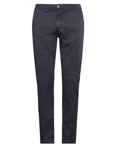 Gaudì Man Pants Midnight Blue Size 32 Cotton, Elastane