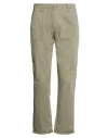 Gaudì Man Pants Military Green Size 31 Cotton, Elastane