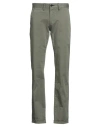 Gaudì Man Pants Military Green Size 40 Cotton, Elastane
