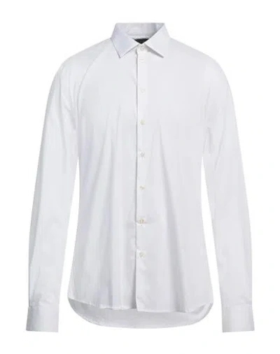 Gaudì Man Shirt White Size Xxl Cotton, Polyamide, Elastane