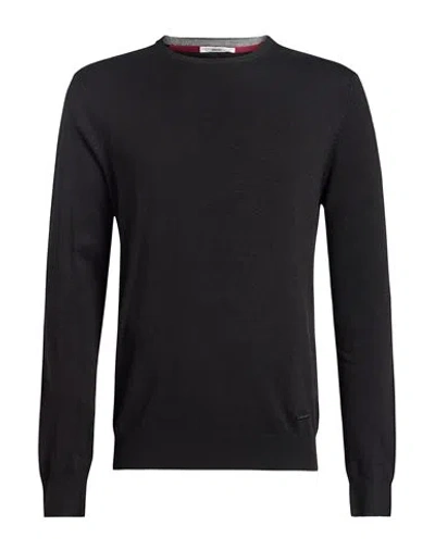 Gaudì Man Sweater Black Size M Viscose, Polyamide