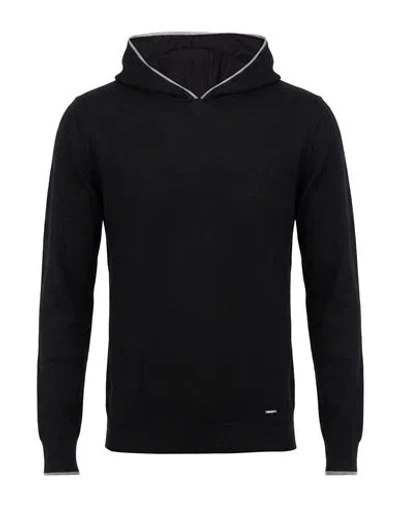 Gaudì Man Sweater Black Size S Viscose, Polyamide