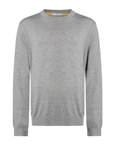 Gaudì Man Sweater Grey Size S Viscose, Polyimide In Animal Print