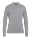 Gaudì Man Sweater Light Grey Size Xxl Viscose, Polyamide