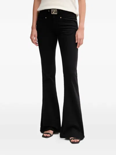 Gaudì Pocket Flared Jeans In Black