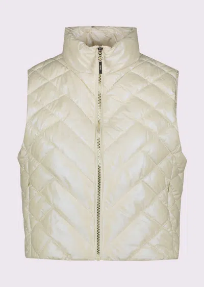 Gaudì Quilted Vest Woman Tofu In Neutral