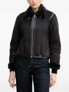 Gaudì Textured-collar Jacket In Black