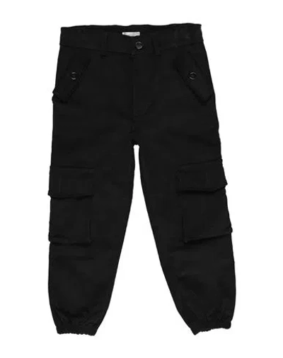 Gaudì Babies'  Toddler Boy Pants Black Size 6 Cotton, Elastane