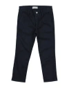 Gaudì Toddler Boy Pants Midnight Blue Size 4 Cotton, Elastic Fibres In Blue