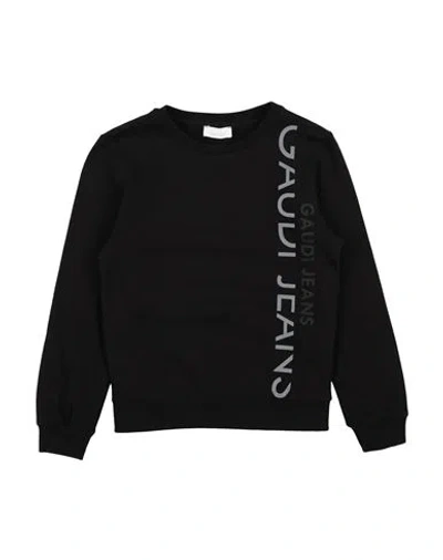 Gaudì Babies'  Toddler Boy Sweatshirt Black Size 6 Cotton