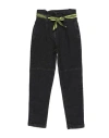 Gaudì Toddler Girl Jeans Black Size 6 Cotton, Elastane In Black