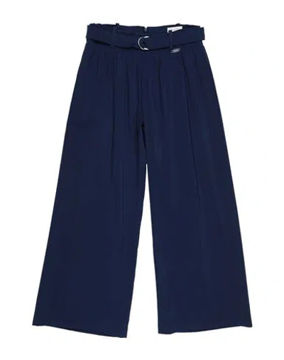 Gaudì Babies'  Toddler Girl Pants Navy Blue Size 4 Viscose, Polyester