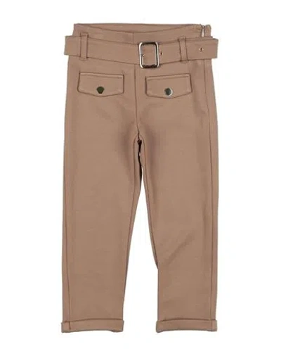 Gaudì Babies'  Toddler Girl Pants Sand Size 6 Polyamide, Viscose, Elastane In Brown