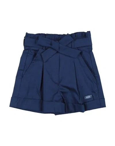 Gaudì Babies'  Toddler Girl Shorts & Bermuda Shorts Navy Blue Size 4 Cotton