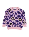 Gaudì Toddler Girl Sweater Blush Size 6 Acrylic In Multi