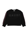 Gaudì Toddler Girl Sweatshirt Black Size 6 Cotton, Elastane In Black