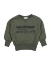 Gaudì Toddler Girl Sweatshirt Military Green Size 6 Cotton, Elastane In Green