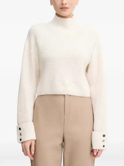 Gaudì Turtleneck Sweater In Neutral