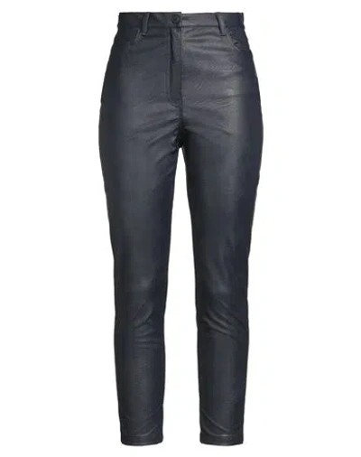 Gaudì Vintage Soul Woman Pants Midnight Blue Size 6 Viscose, Polyurethane
