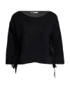 Gaudì Wherever Woman Woman Sweater Black Size Xs Acrylic, Polyamide, Mohair Wool, Polyester In Black