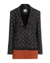 Gaudì Woman Blazer Black Size 6 Polyester, Elastane In Black