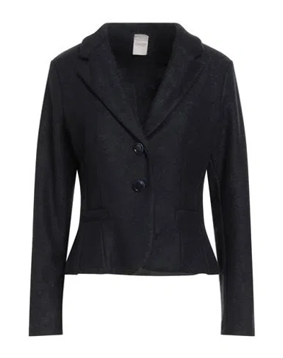 Gaudì Woman Blazer Midnight Blue Size 10 Wool, Polyester