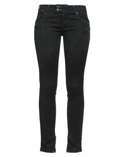 Gaudì Woman Jeans Black Size 31 Cotton, Elastic Fibres