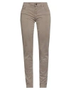 Gaudì Woman Jeans Khaki Size 29 Cotton, Elastane In Beige