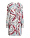 Gaudì Woman Mini Dress Grey Size 12 Viscose In Multi