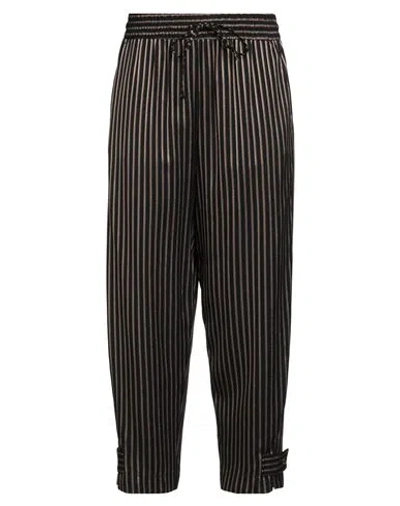 Gaudì Woman Pants Black Size 8 Acetate, Viscose, Polyester