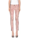 Gaudì Woman Pants Pink Size 10 Cotton, Elastane