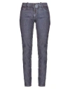 Gaudì Woman Pants Purple Size 28 Cotton, Elastane