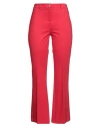 Gaudì Woman Pants Red Size S Viscose, Polyamide, Elastane In Pink