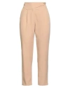 Gaudì Woman Pants Sand Size 10 Polyester, Elastane In Neutral