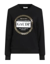 Gaudì Woman Sweatshirt Black Size S Cotton, Elastane