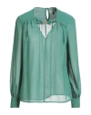 Gaudì Woman Top Green Size S Polyester In Green