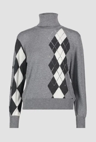 Gaudì Women's Knit Turtlenecks Grey In Gray