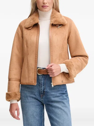 Gaudì Zip Jacket In Brown