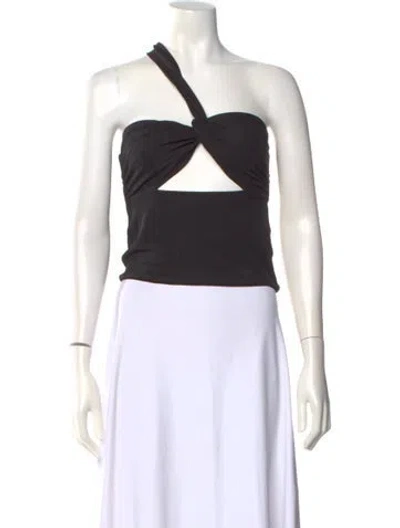 Pre-owned Gauge81 Asymmetrical Sleeveless Crop Top In Multi